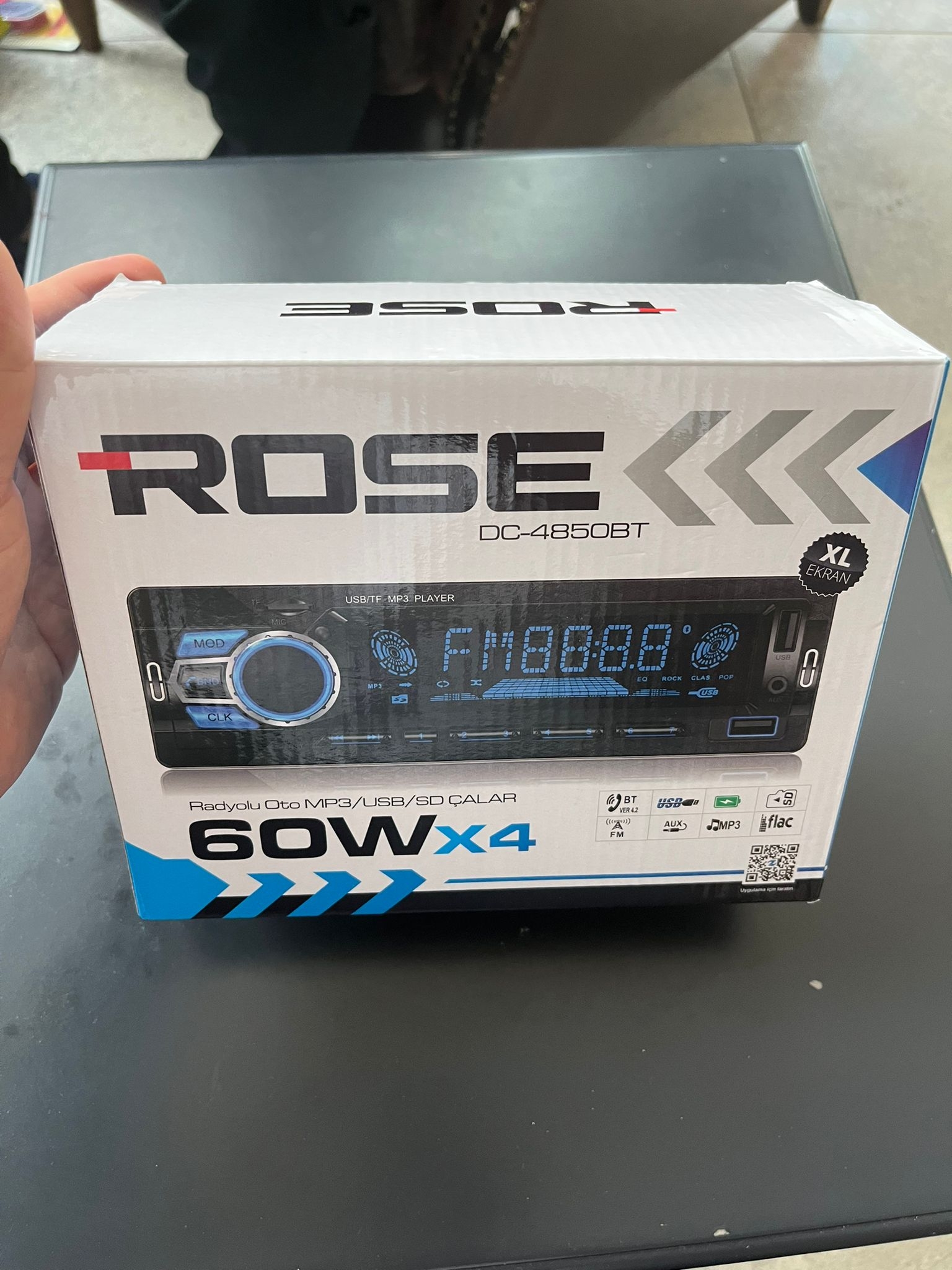 ROSE%204850%20GENİŞ%20EKRAN%204*60%20WATT%20TEYP