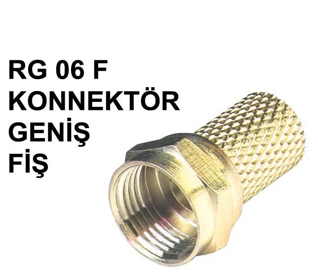 F KONNEKTÖR  RG 6