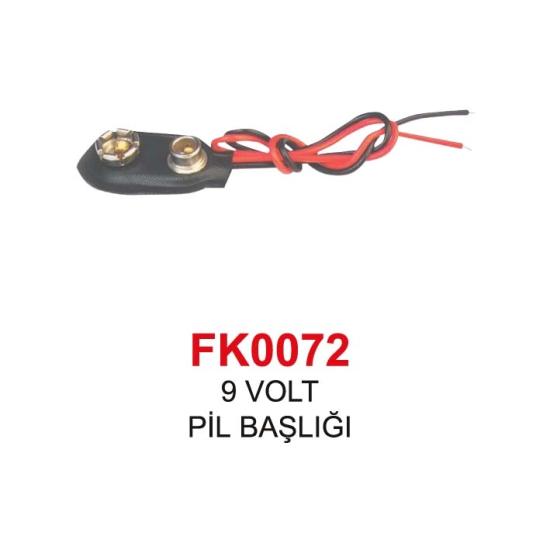 9 VOLT PİL BAŞLIĞI