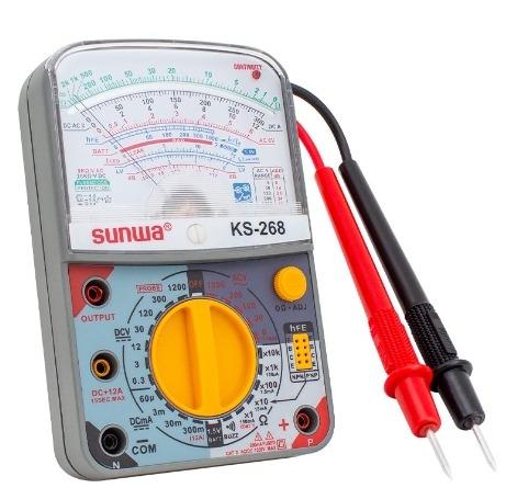 B0268 Sunwa KS-268 Analog Multimetre Ölçü Aleti 